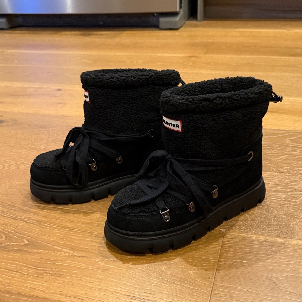 Hunter Women's Moriah Black Boots